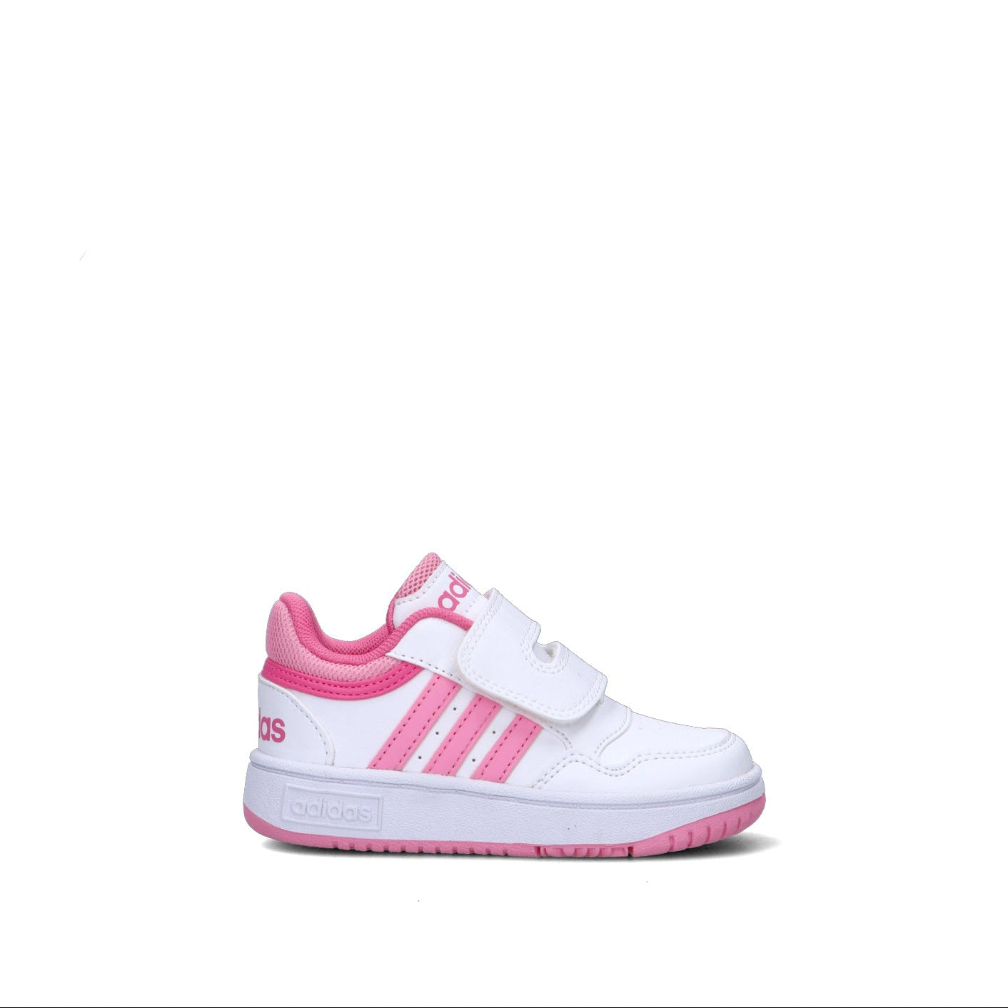 ADIDAS HOOPS 3.0 CF I Sneaker bimba bianca/rosa