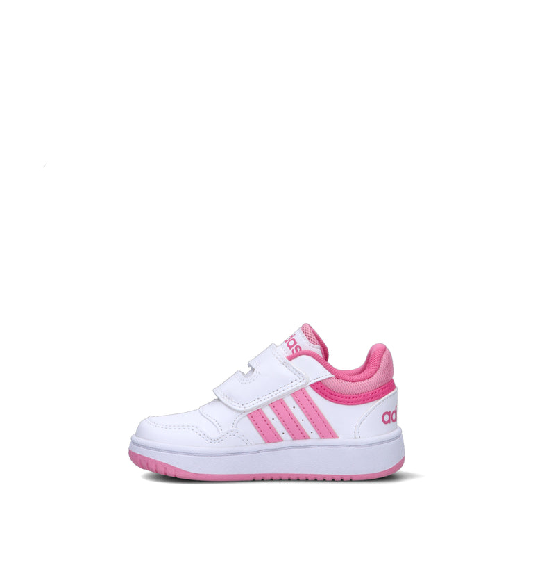 ADIDAS HOOPS 3.0 CF I Sneaker bimba bianca/rosa