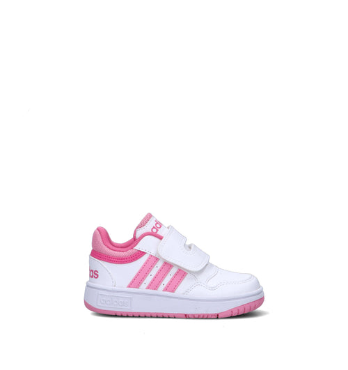 ADIDAS HOOPS 3.0 CF I Sneaker bimba bianca/rosa