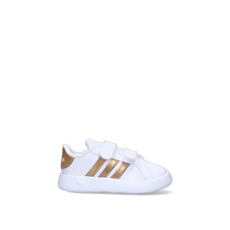 ADIDAS GRAND COURT 2.0 CF I Sneaker bimbo bianca/oro