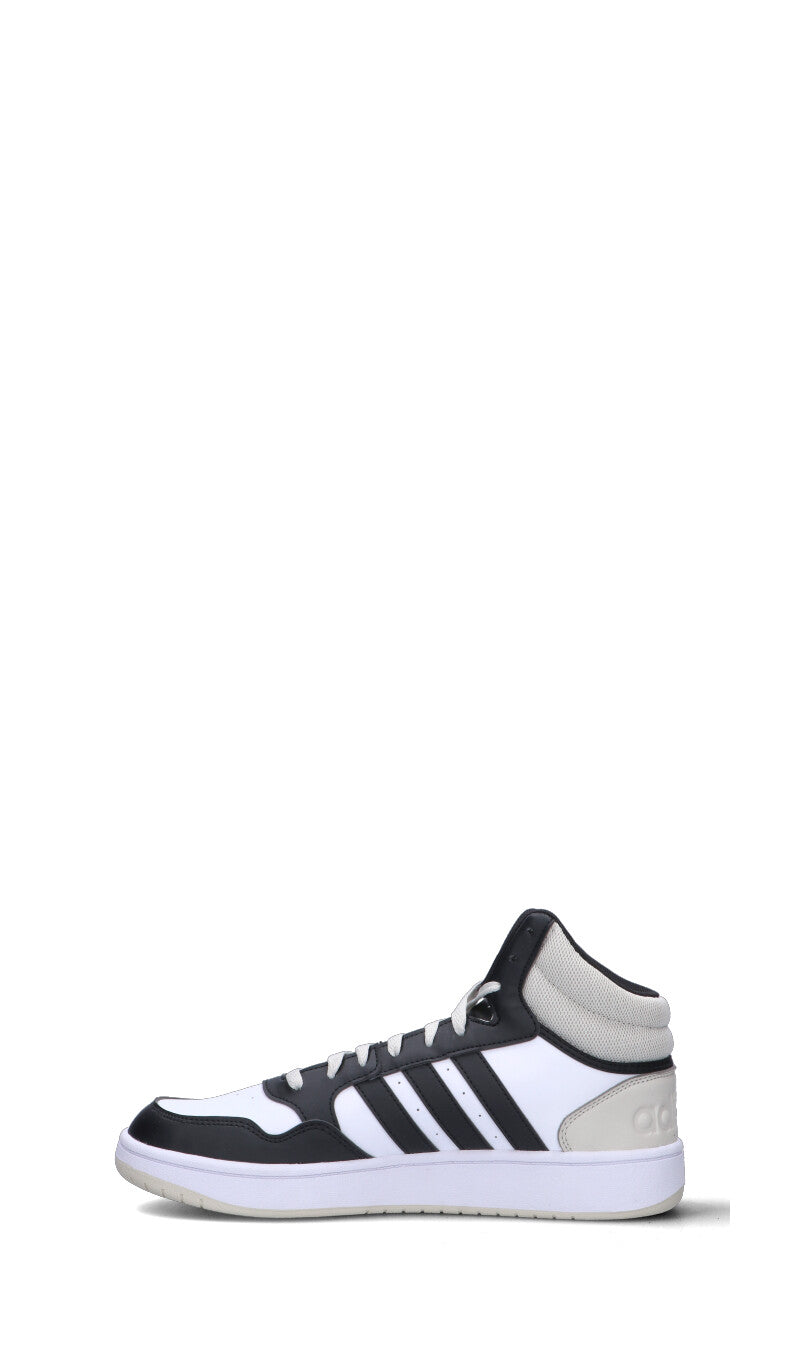 ADIDAS - HOOPS 3.0 MID Sneaker uomo nera/bianca