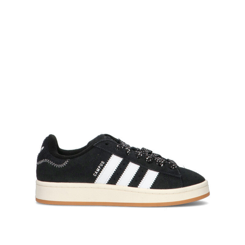 ADIDAS - CAMPUS Sneaker donna nera in suede