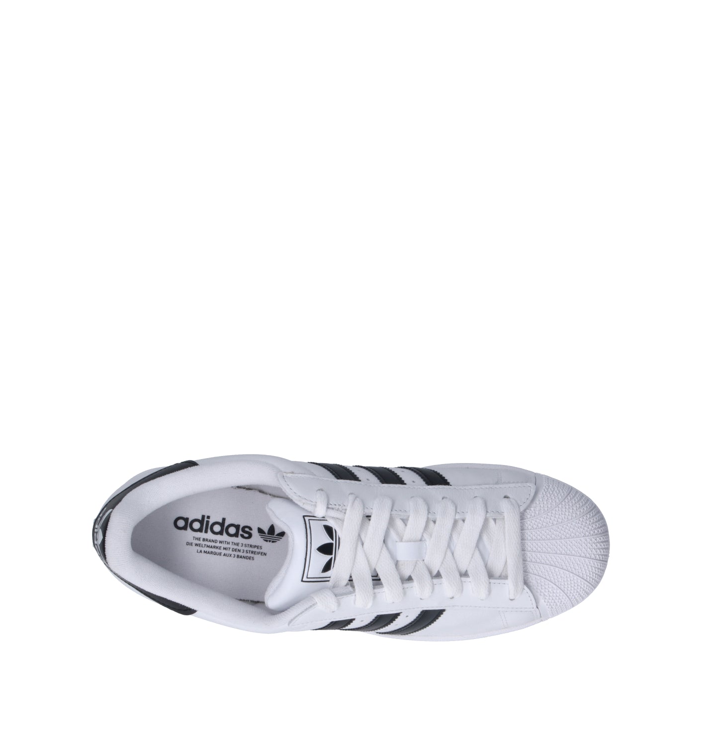 ADIDAS SUPERSATAR II Sneaker donna bianca/nera