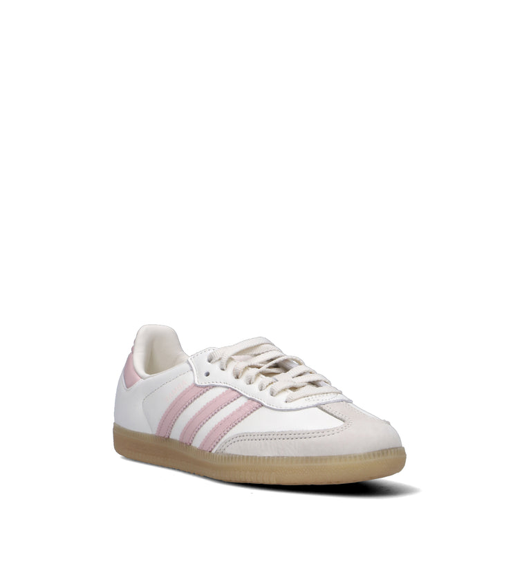ADIDAS SAMBA OG W Sneaker donna bianca/rosa in pelle