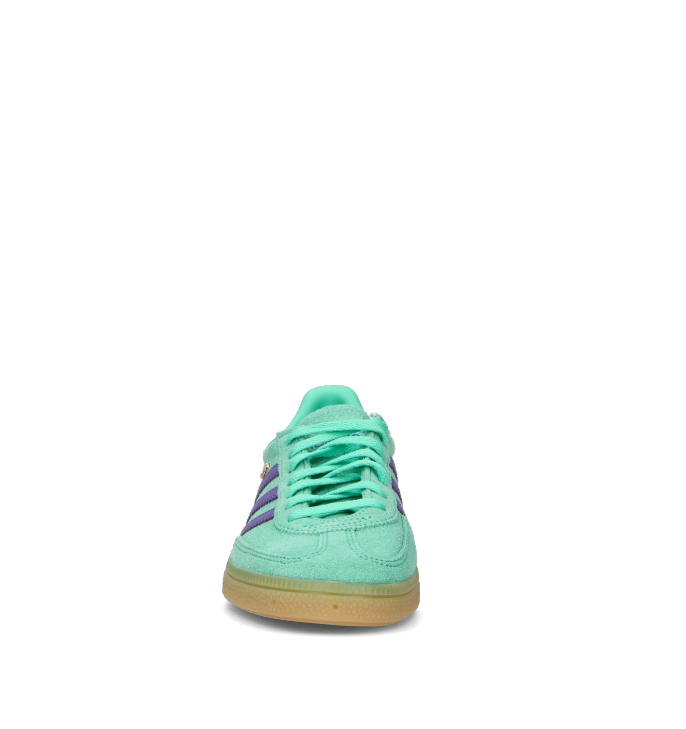 ADIDAS HANDBALL SPEZIAL W Sneaker donna verde/viola in suede