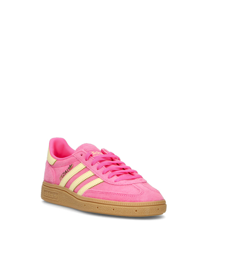 ADIDAS HANDBALL SPEZIAL W Sneaker donna rosa/gialla in suede