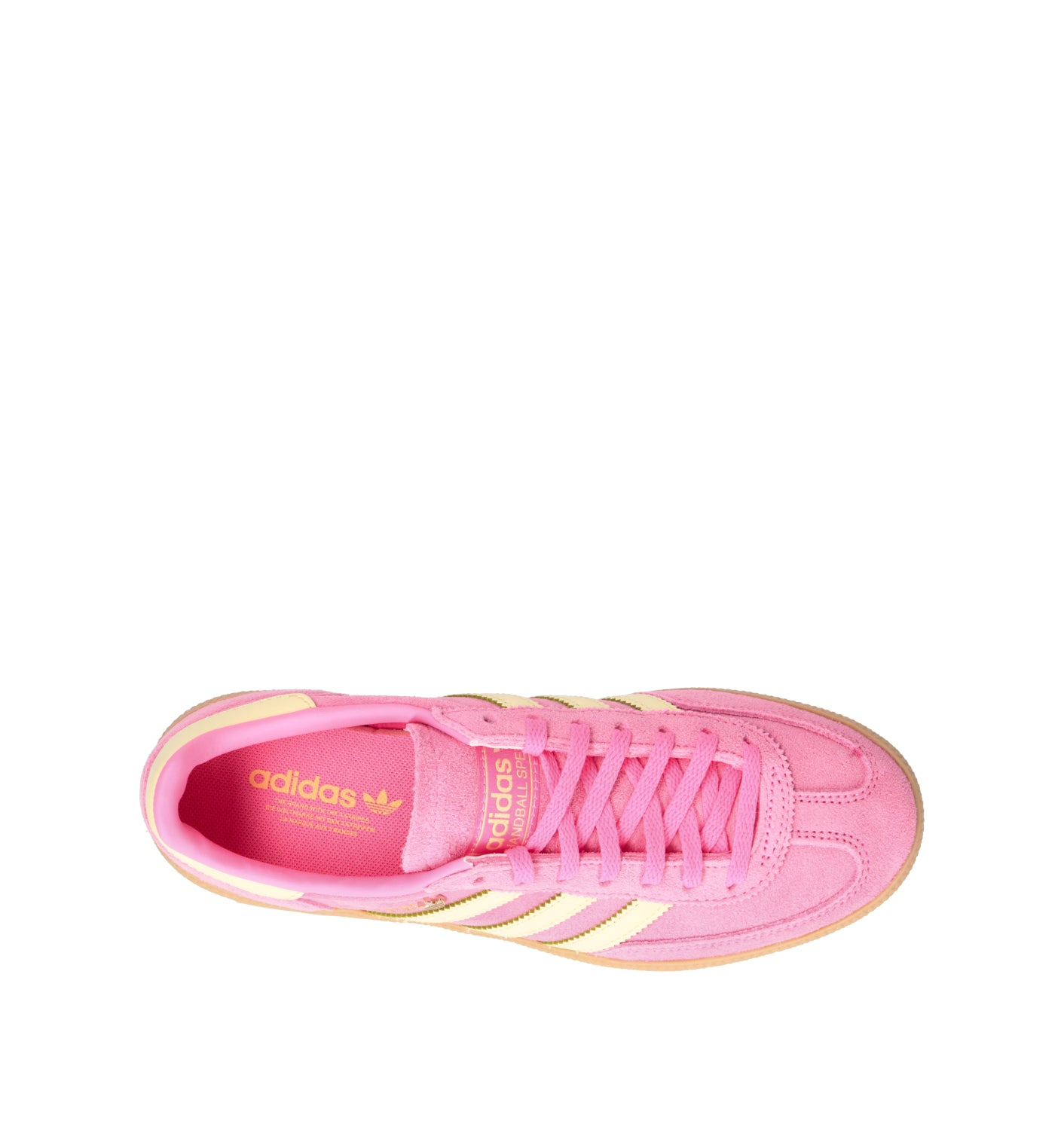 ADIDAS HANDBALL SPEZIAL W Sneaker donna rosa/gialla in suede