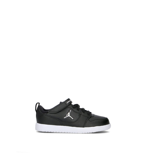 NIKE JORDAN COURT CONNECT LOW (PS) Sneaker bimbo nera