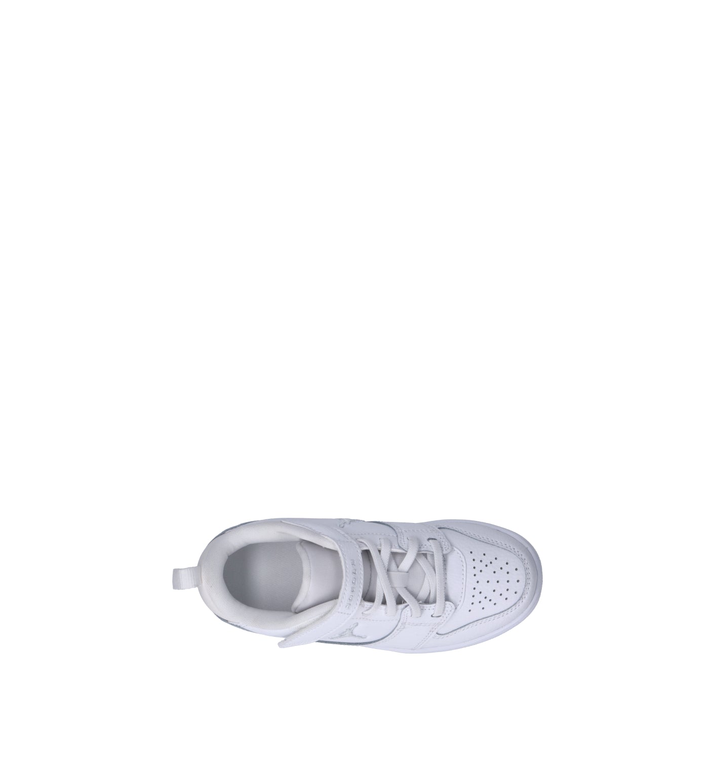 NIKE JORDAN COURT CONNECT LOW (PS) Sneaker bimbo bianca
