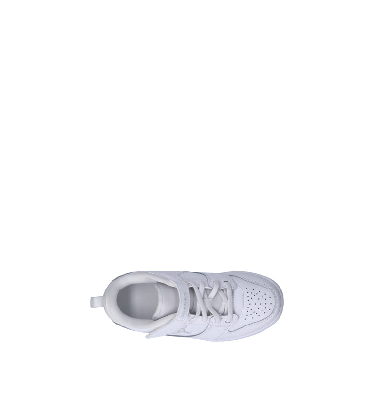 NIKE JORDAN COURT CONNECT LOW (PS) Sneaker bimbo bianca