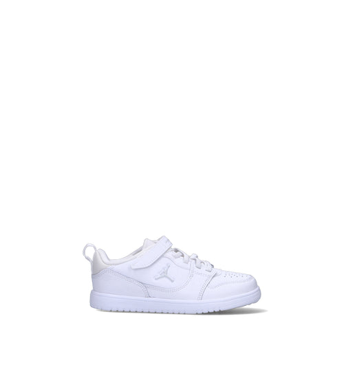 NIKE JORDAN COURT CONNECT LOW (PS) Sneaker bimbo bianca