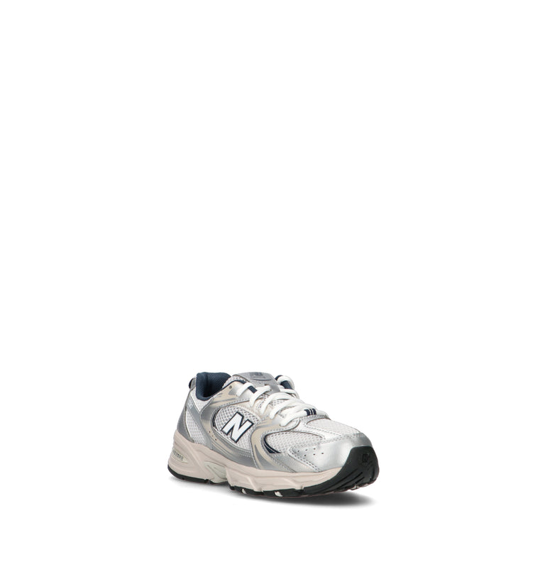 NEW BALANCE 530 Sneaker bimbi argento