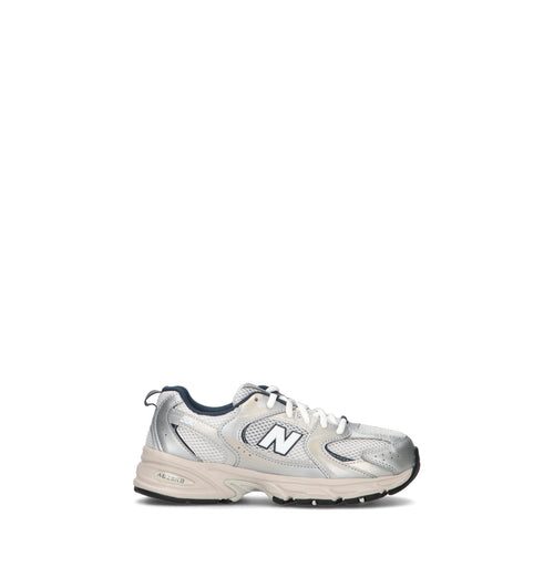NEW BALANCE 530 Sneaker bimbi argento