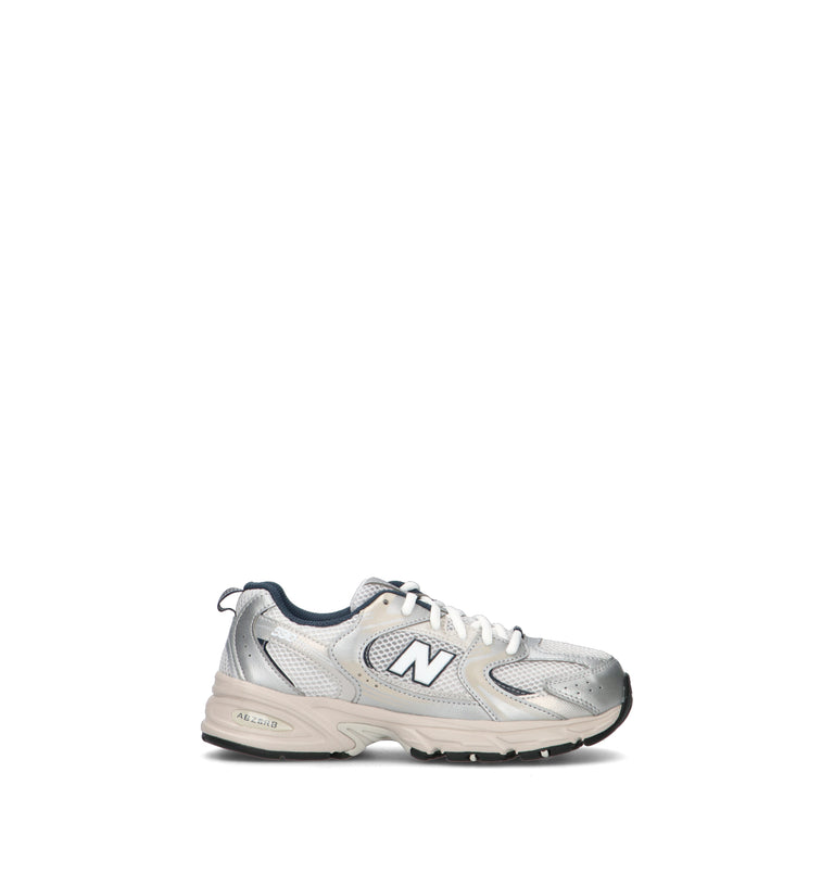 NEW BALANCE 530 Sneaker bimbi argento