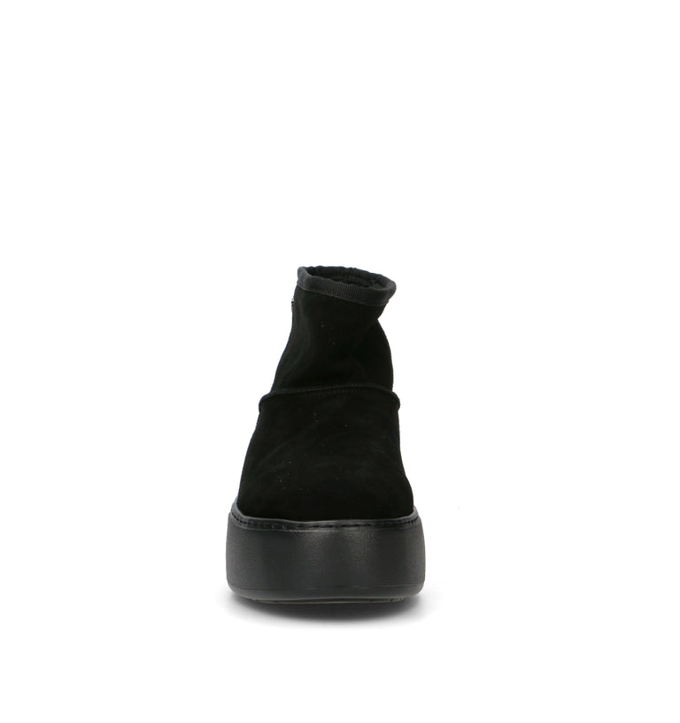 JANET&JANET Stivaletto pelo donna nero