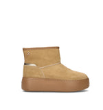 JANET&JANET Stivaletto pelo donna beige in suede