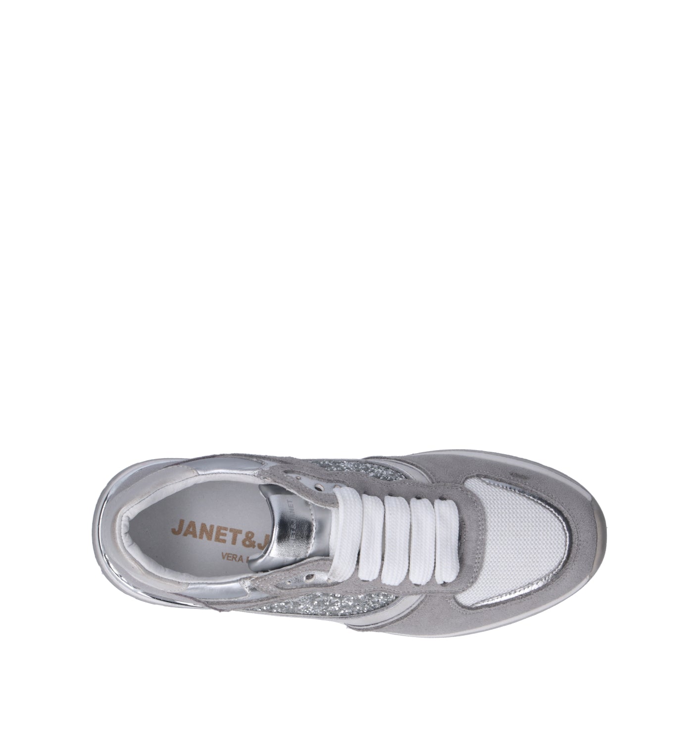 JANET&JANET Sneaker donna argento
