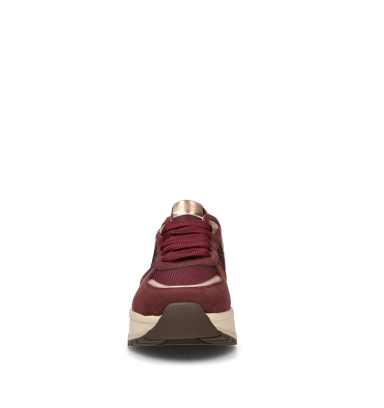 JANET&JANET Sneaker donna bordeaux