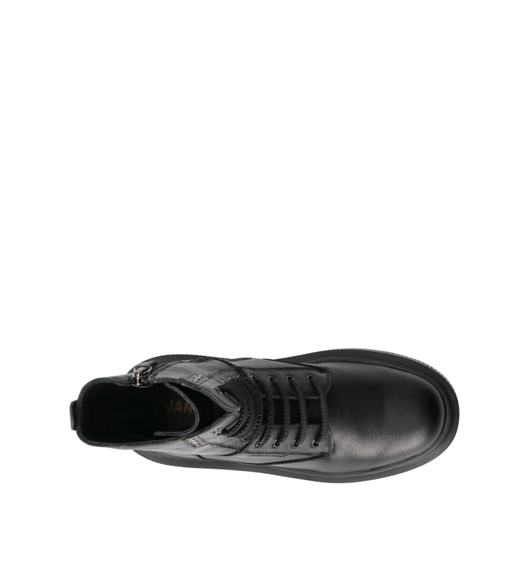 JANET&JANET Anfibio donna nero in pelle