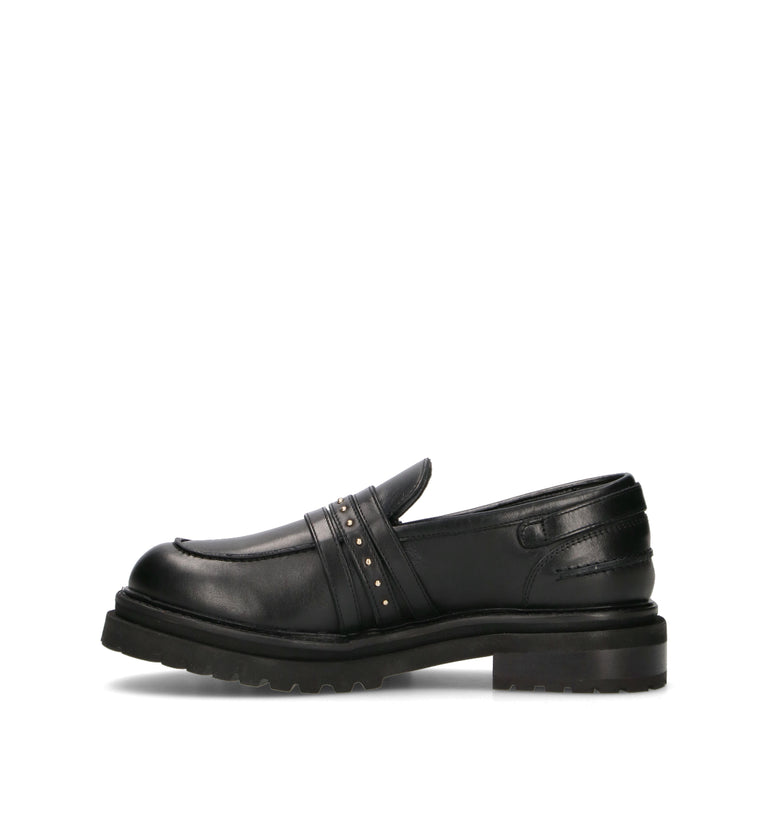 JANET&JANET Mocassino donna nero