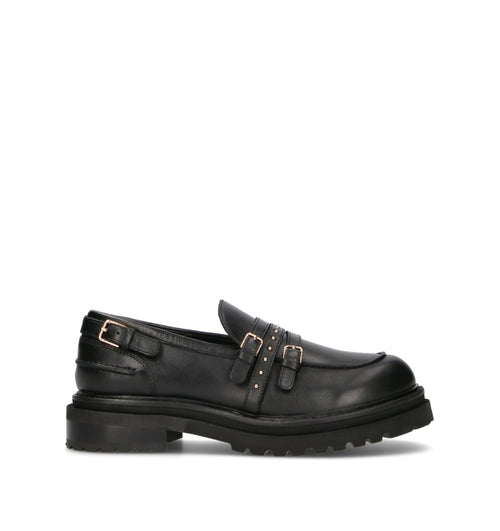 JANET&JANET Mocassino donna nero