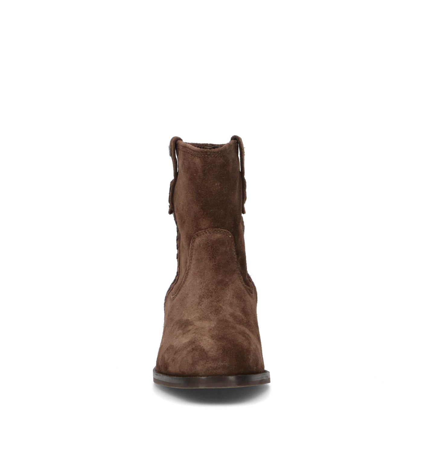 JANET&JANET Tronchetto donna marrone in suede