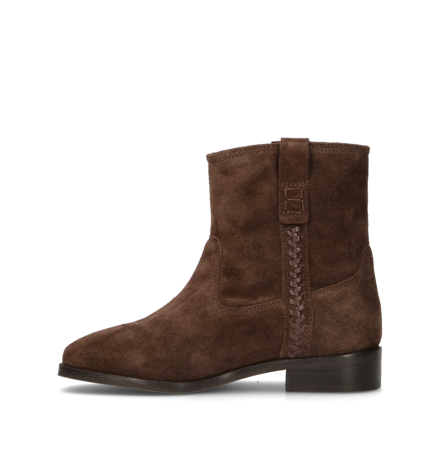 JANET&JANET Tronchetto donna marrone in suede