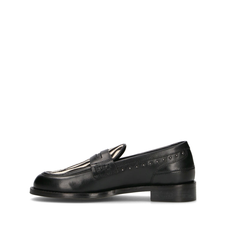 JANET&JANET Mocassino donna nero
