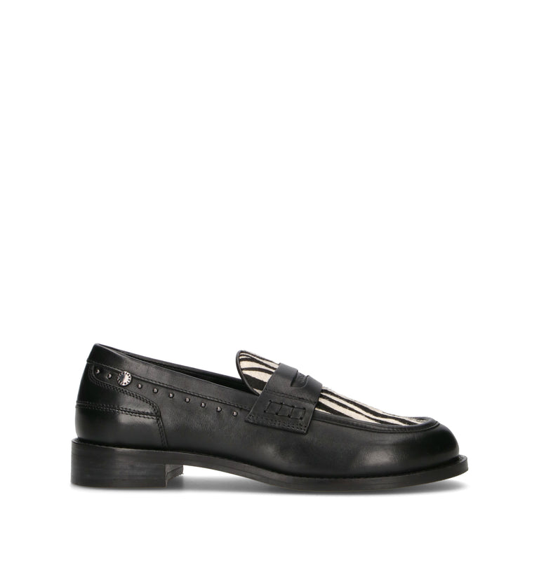 JANET&JANET Mocassino donna nero