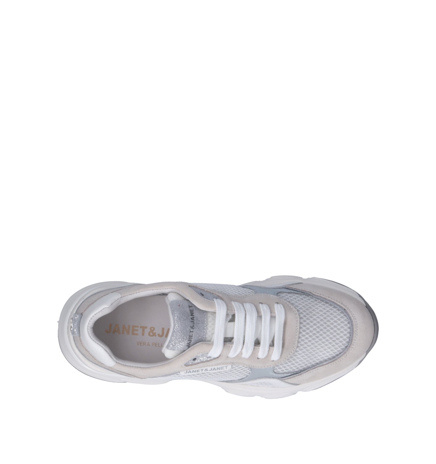 JANET&JANET Sneaker donna bianca