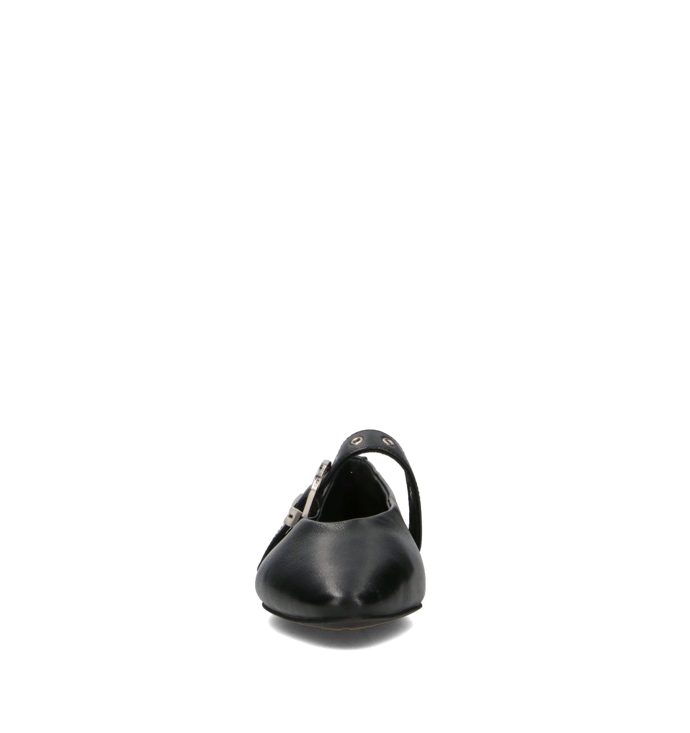 JANET&JANET Ballerina donna nera in pelle