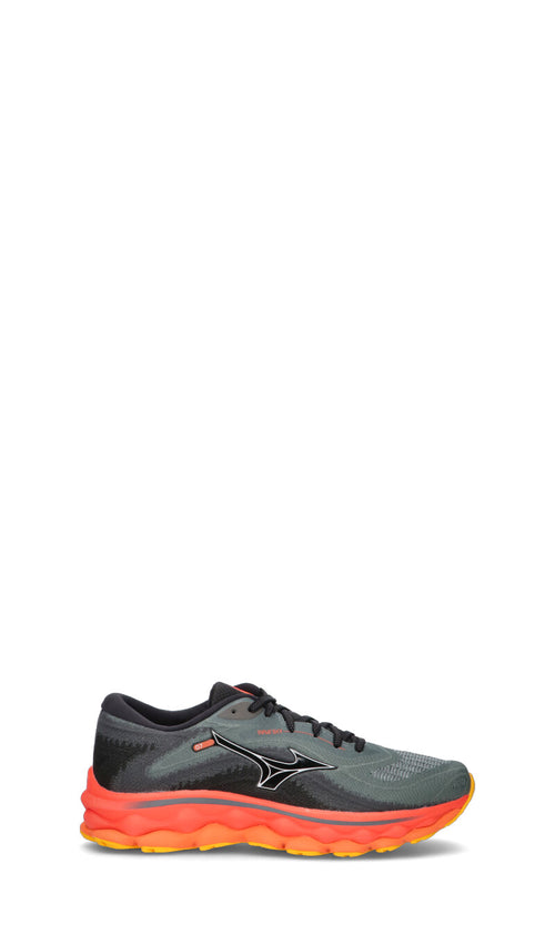 MIZUNO - WAVE SKY 7 Scarpa uomo nera/arancione