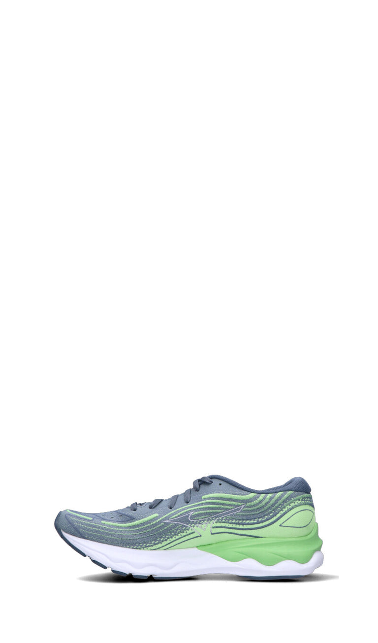 MIZUNO WAVE SKYRISE 4 - Scarpa trail running uomo azzurra/acquamarina