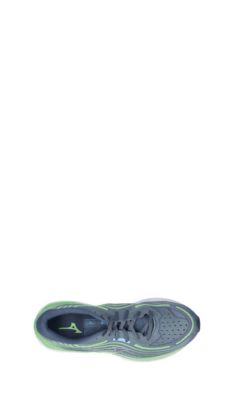 MIZUNO WAVE SKYRISE 4 - Scarpa trail running uomo azzurra/acquamarina