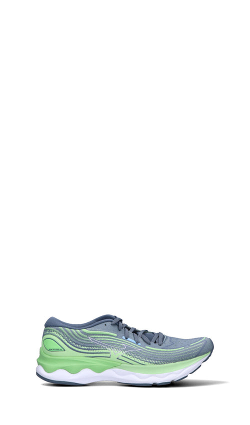 MIZUNO WAVE SKYRISE 4 - Scarpa trail running uomo azzurra/acquamarina