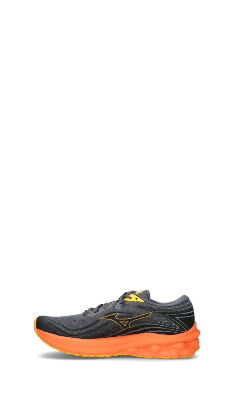 MIZUNO - WAVE SKYRISE 5 Scarpa uomo nera/arancione/gialla