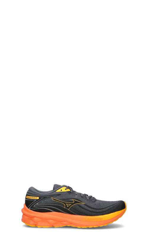 MIZUNO - WAVE SKYRISE 5 Scarpa uomo nera/arancione/gialla
