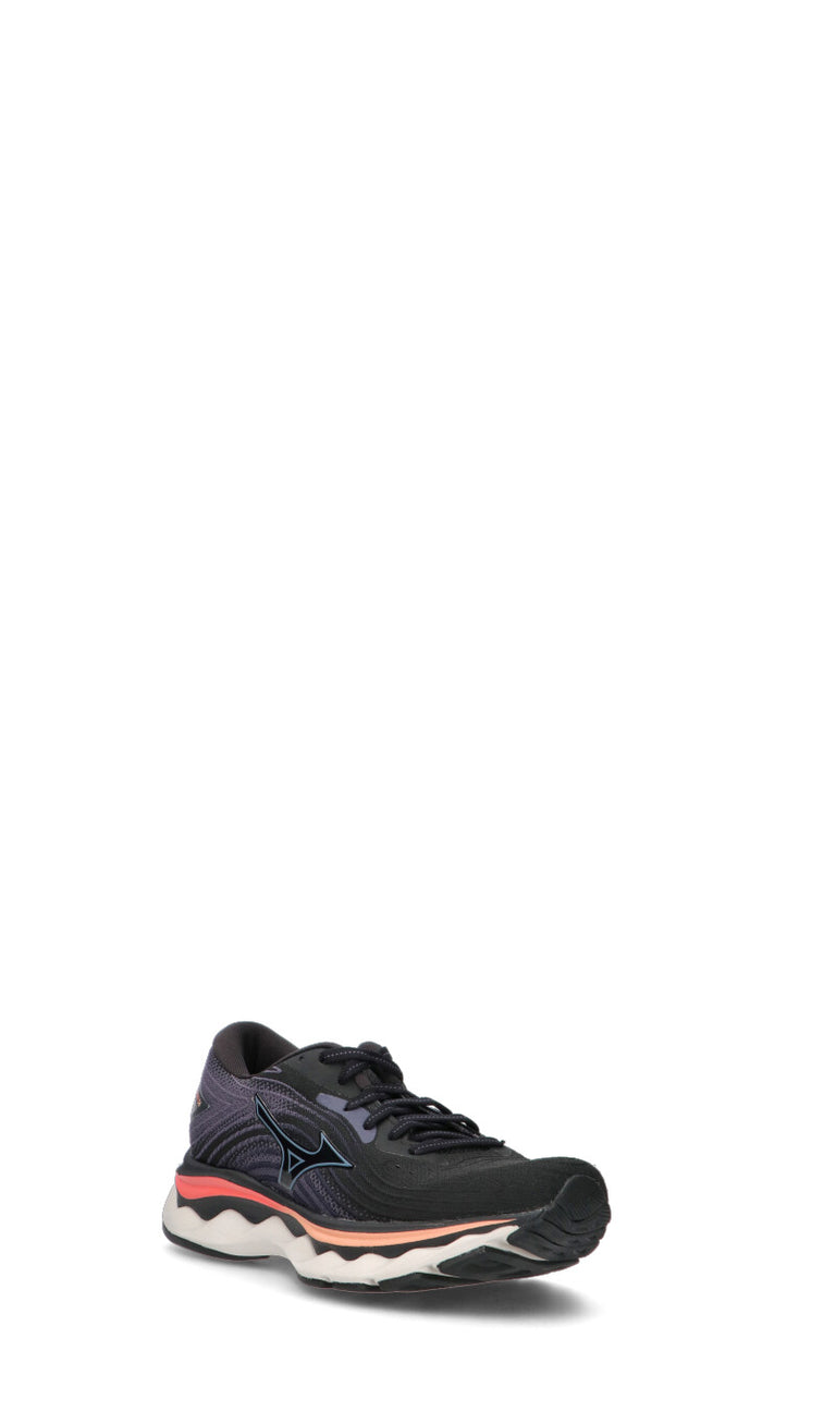 MIZUNO - WAVE SKY WOS Scarpa running donna nera/viola