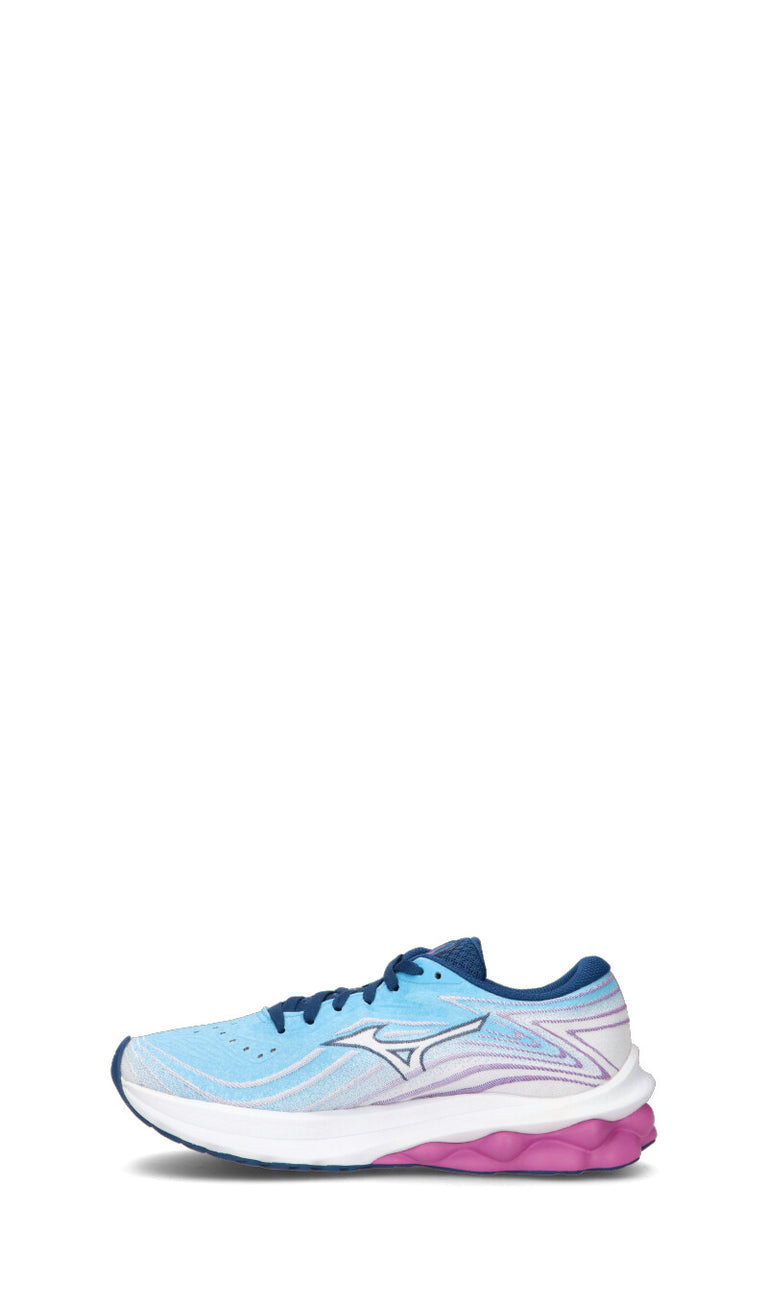 MIZUNO - WAVE SKYRISE 5 Scarpa running donna bianca/azzurra/viola