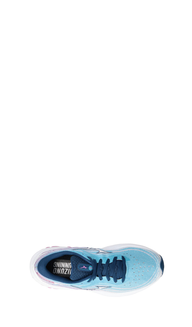 MIZUNO - WAVE SKYRISE 5 Scarpa running donna bianca/azzurra/viola