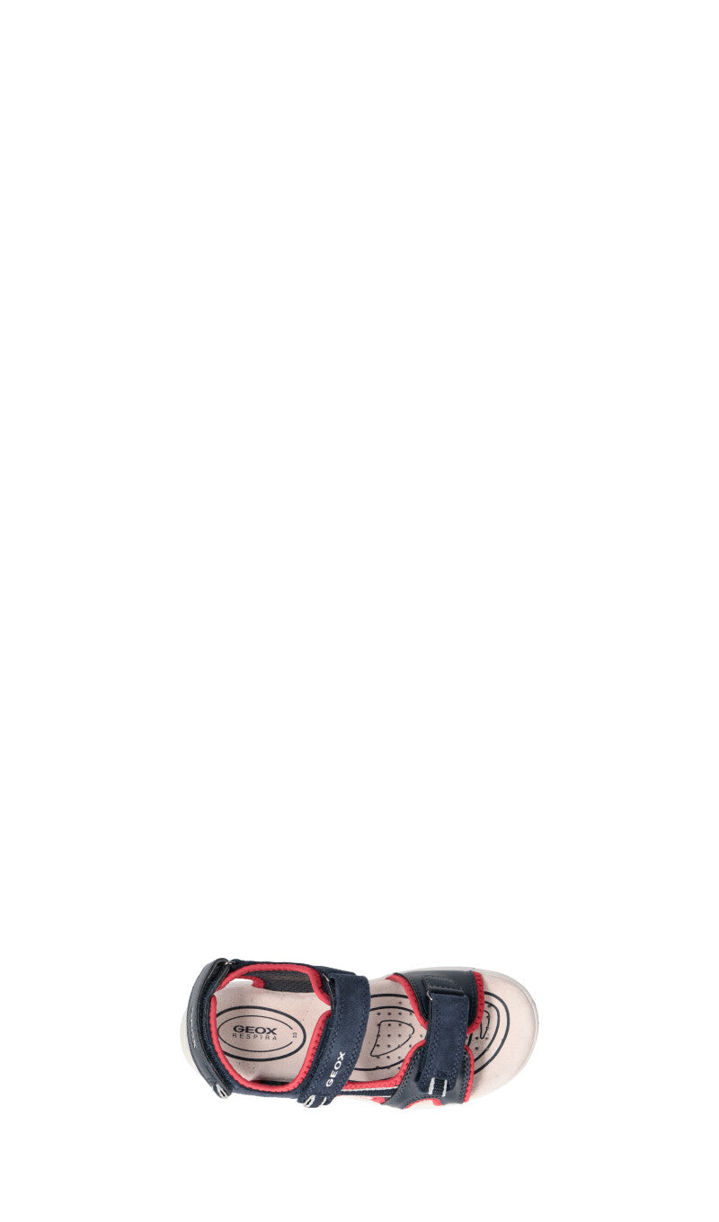 GEOX Sandalo bimbo blu/rosso