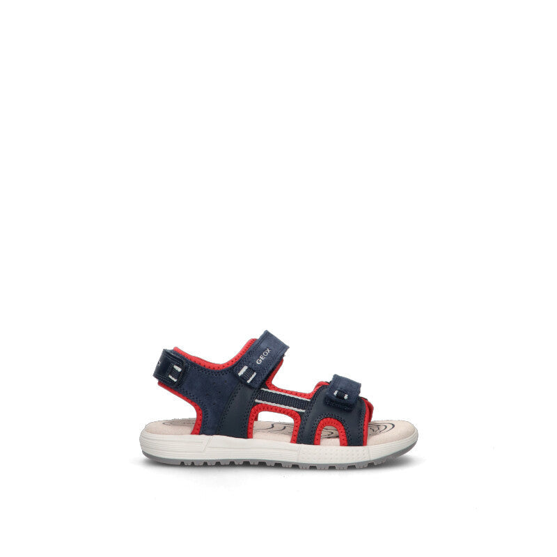 GEOX Sandalo bimbo blu/rosso