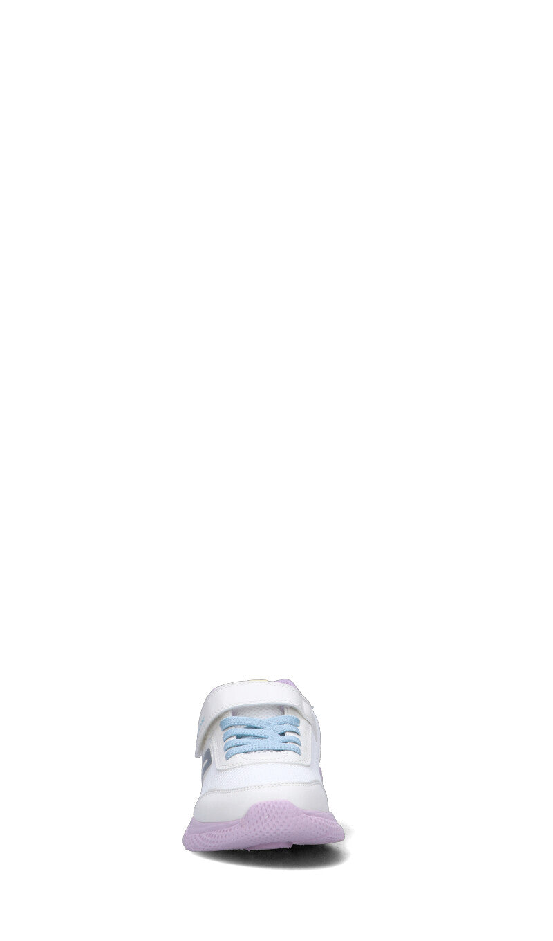 GEOX Sneaker bimba bianca/lilla
