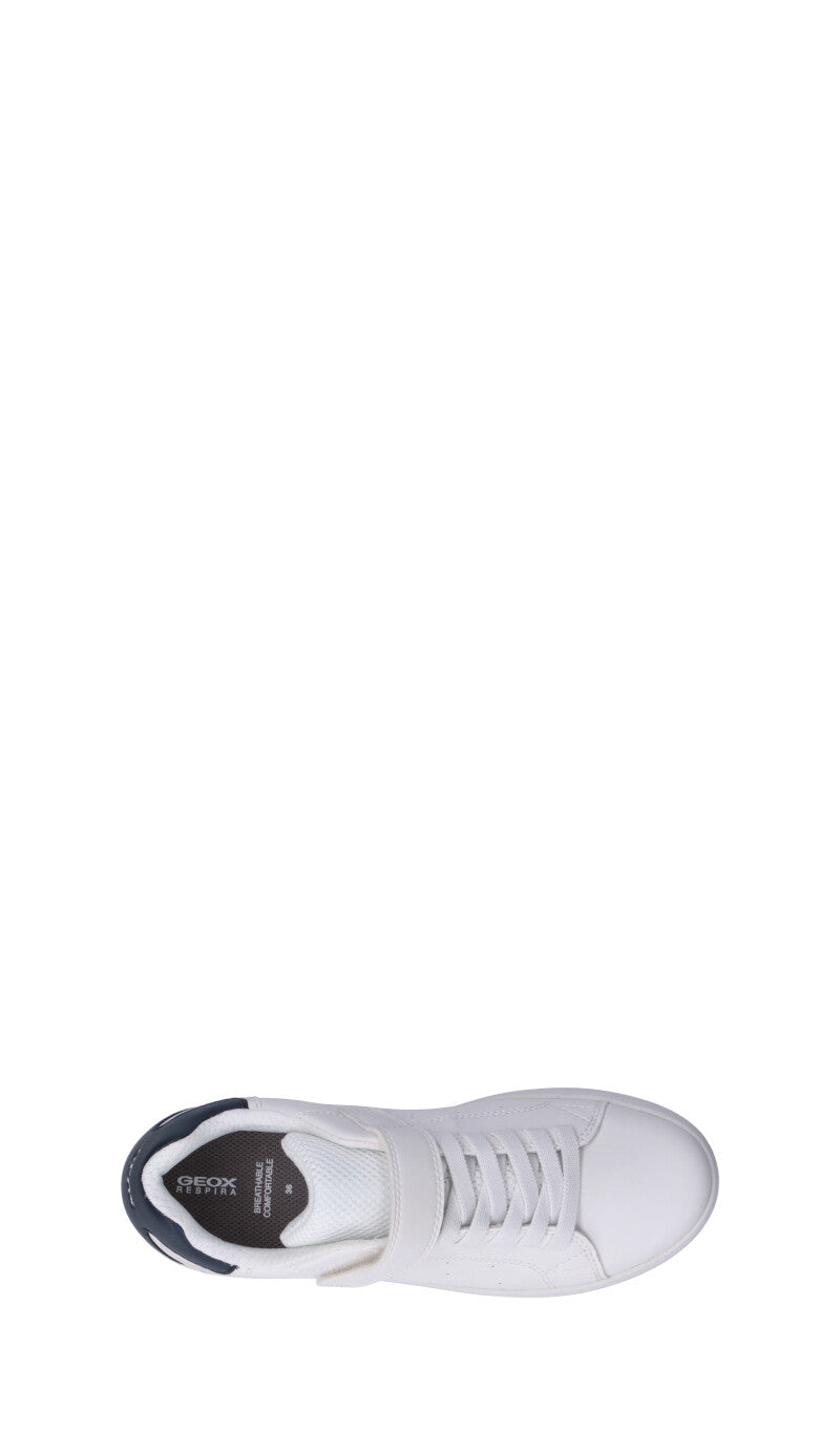 GEOX Sneaker ragazzo bianca/blu