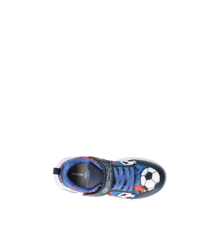 GEOX Sneaker bimbo blu con luci