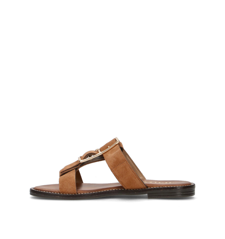 JEIDA Ciabatta donna cuoio in suede