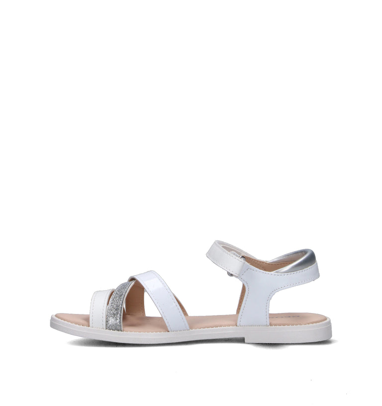 GEOX Sandalo ragazza bianco