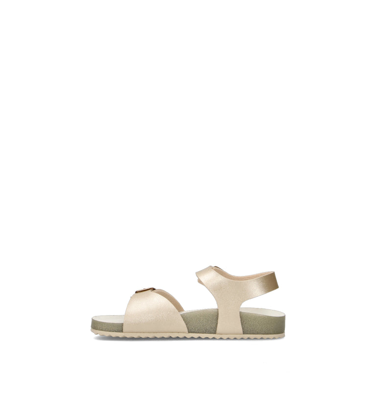GEOX Sandalo bimba platino