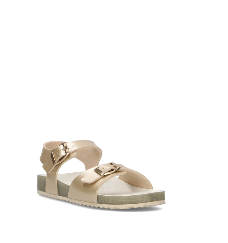 GEOX Sandalo ragazza platino