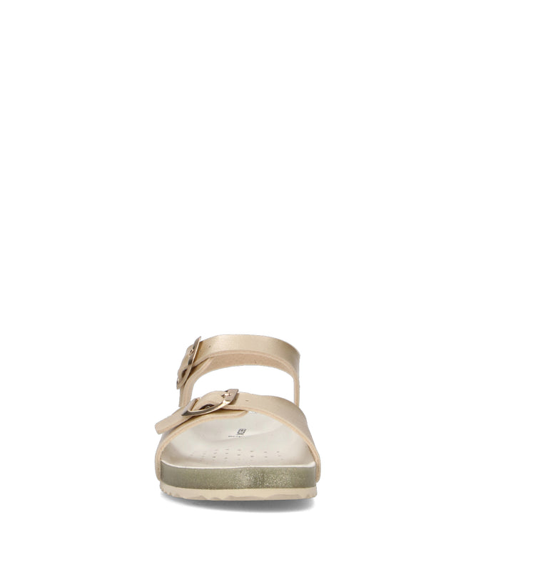 GEOX Sandalo ragazza platino